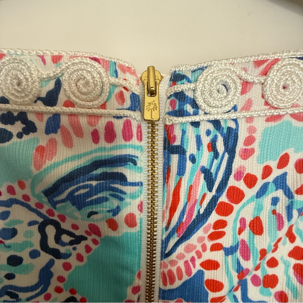 Preppy LILLY PULITZER Shell Me About It Gabby Dress Size 6 - Picture 10 of 17